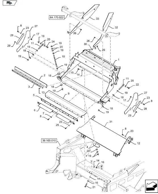 51419021 - пластина износа